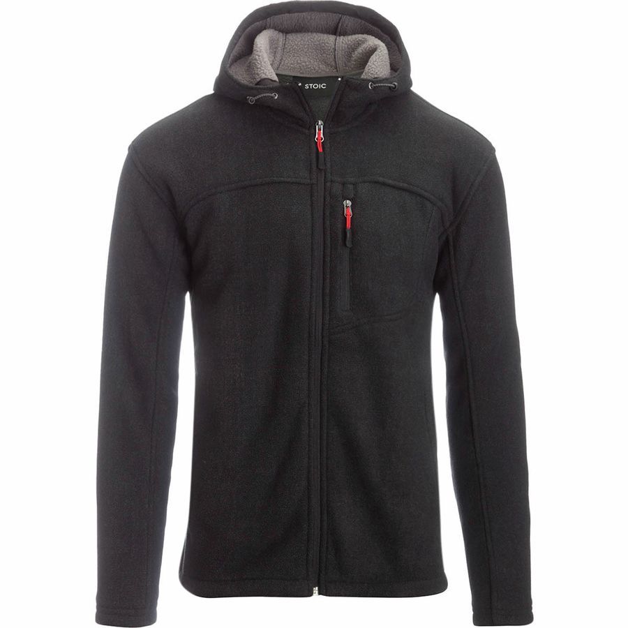 Stoic Hybrid Fleece Hooded Jacket Men's Clothing