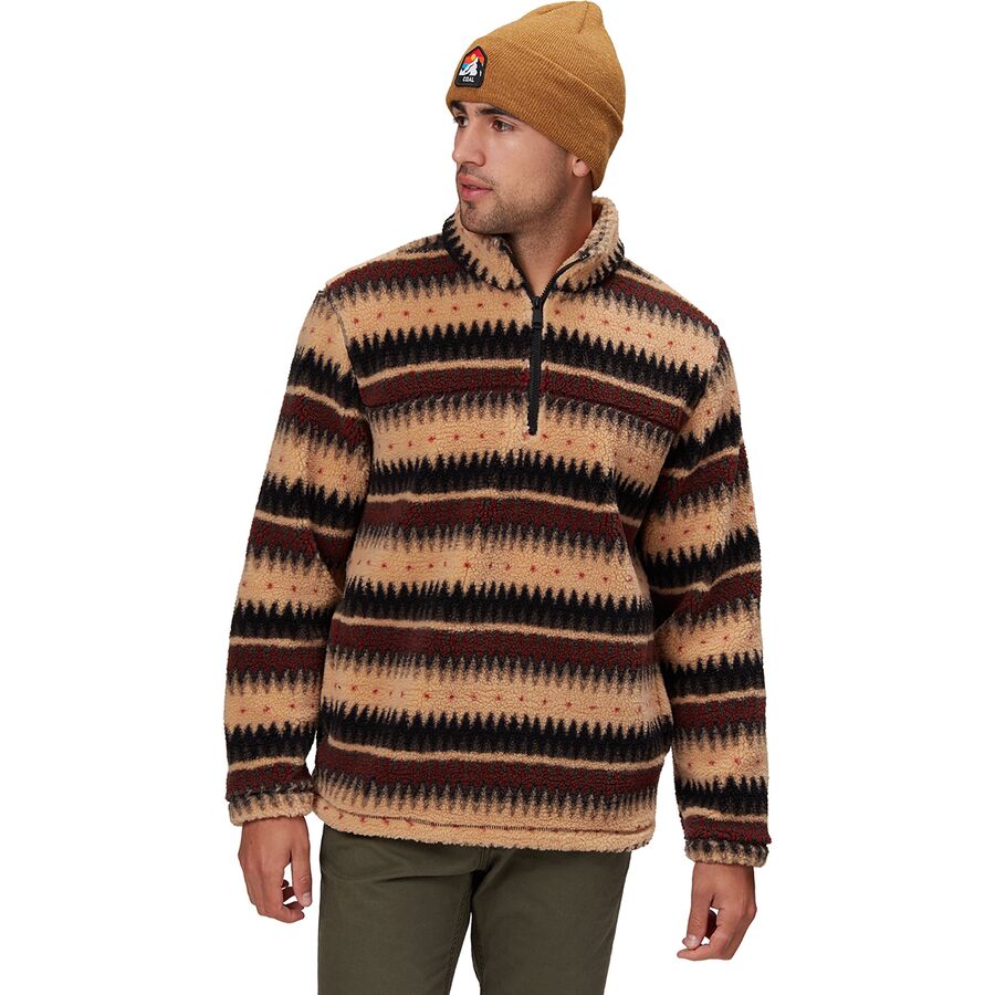 1/4-Zip Grizzly Sherpa Pullover - Men's