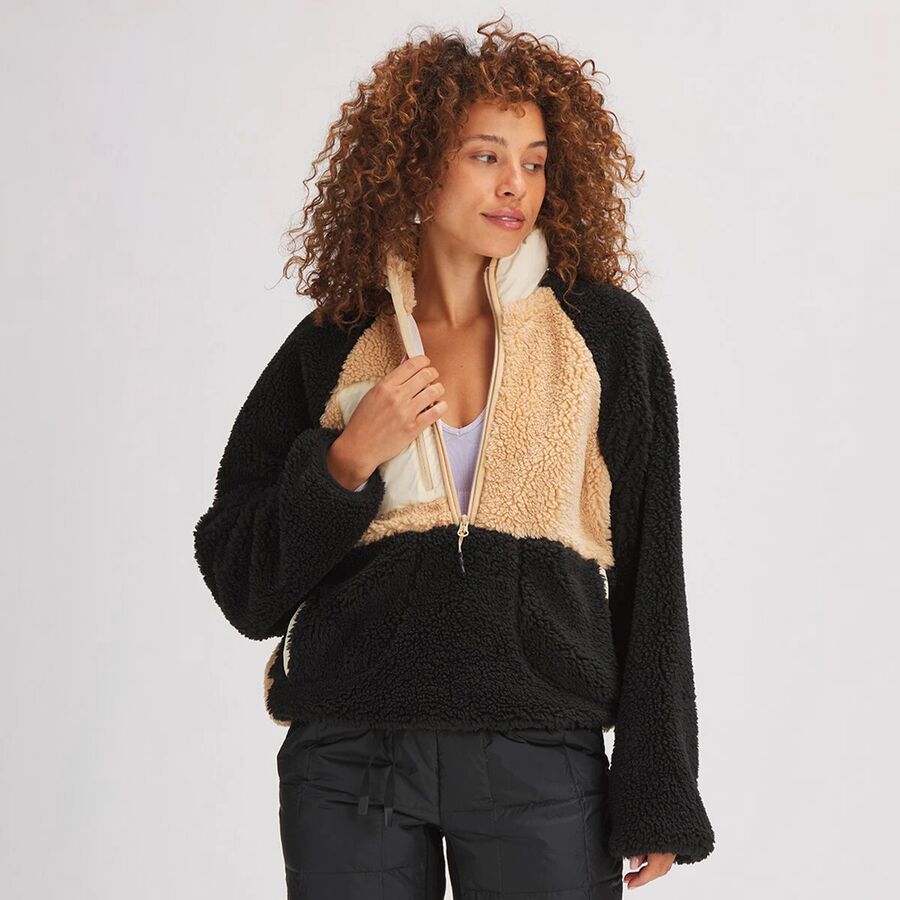 MTN 1/2-Zip High Pile Fleece Pullover - Women's
