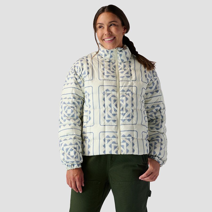 Printed Quilted Puffer - Women's