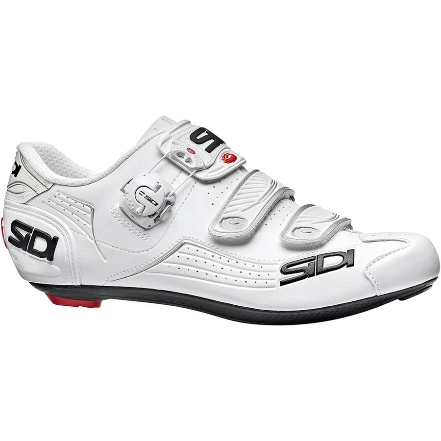 sidi white cycling shoes