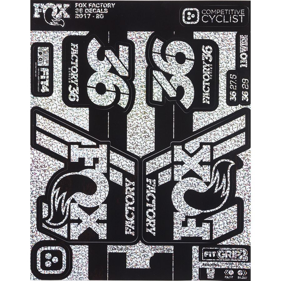 Fox 36 2017-2020 Decal Kit