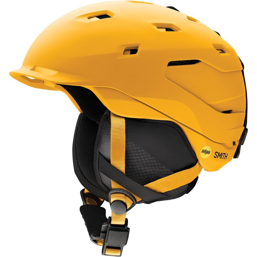 Large Matte Lava//Black Smith Quantum MIPS Snow Helmet