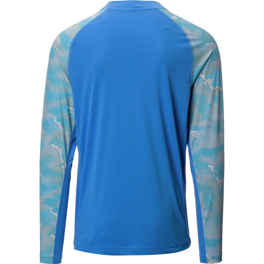 Chemise Sport Séchage Rapide Rashguard Homme UPF 50+ - Manches Longues Protection UV - Séchage Rapide - Pour Pêche Et Sport Vêtement Pêche Séchage Rapide