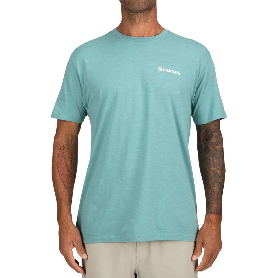 Walleye Outline T-Shirt - Men's