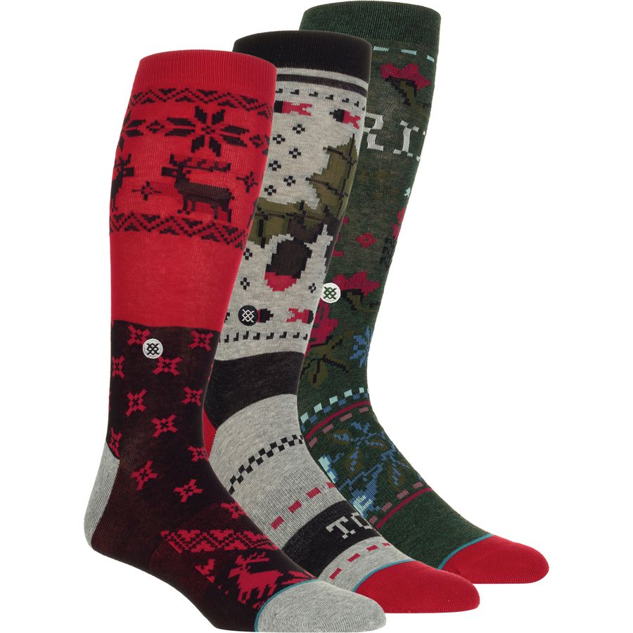Stance Holiday Gift Box Socks - 3-Pack - Men's | Backcountry.com
