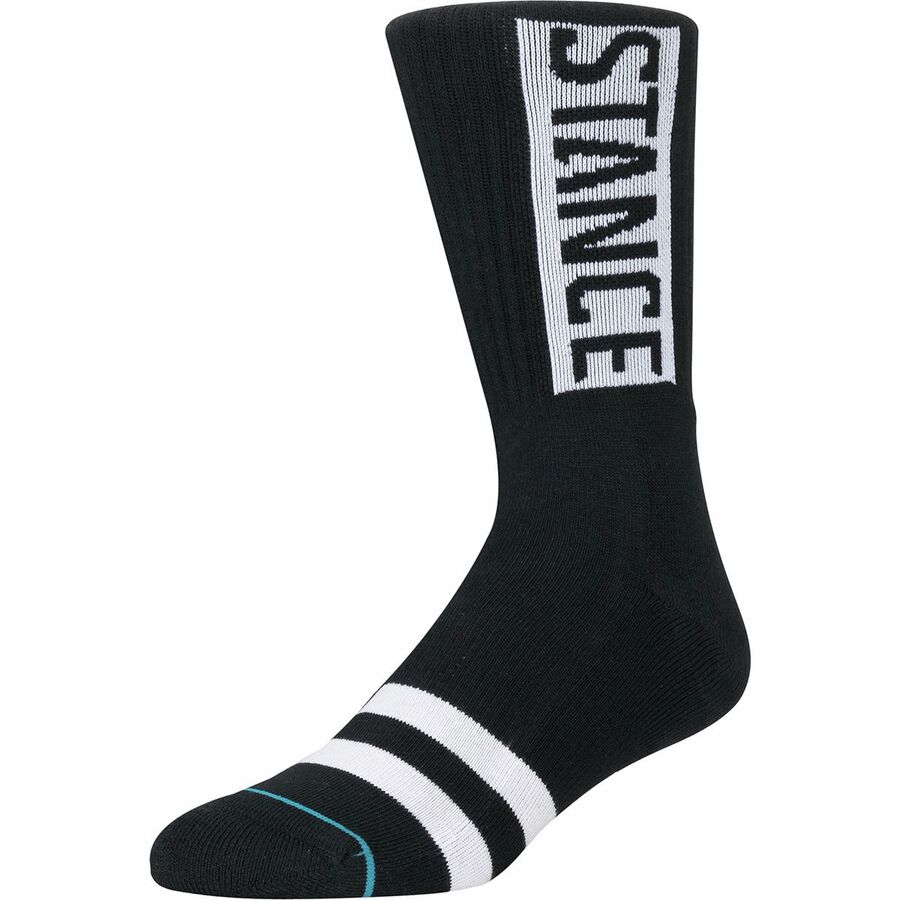 Chaussettes Stance OG Pour Homme - Mi-mollet, 73% Coton - Confortables, Séchage Rapide - Coupe Classique, Lavage Machine