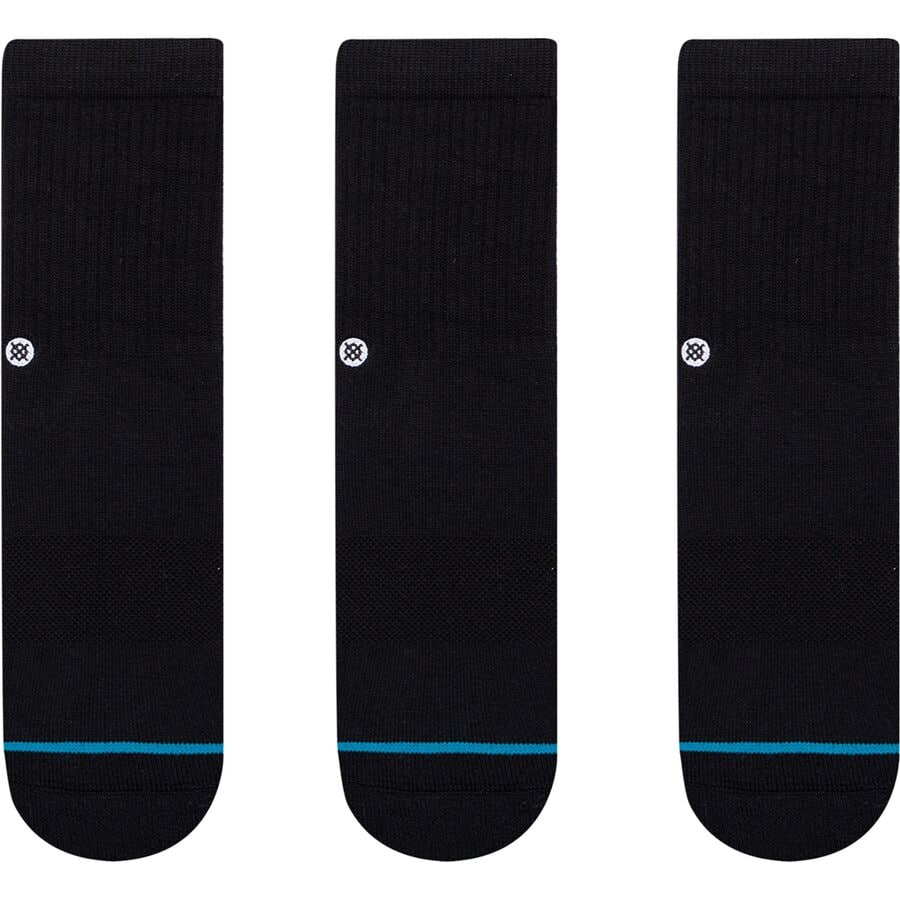 Stance - Icon ST Staple Sock - 3-Pack - Kids' - Black
