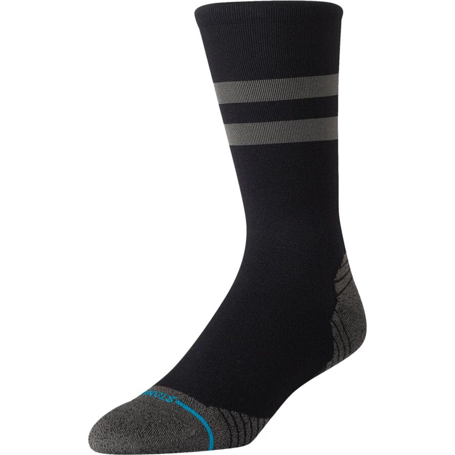 Calzini Stance Trance Crew – Neri, Taglia LG (Scarpe Uomo 9-13), Pois Multicolore, Ammortizzati
