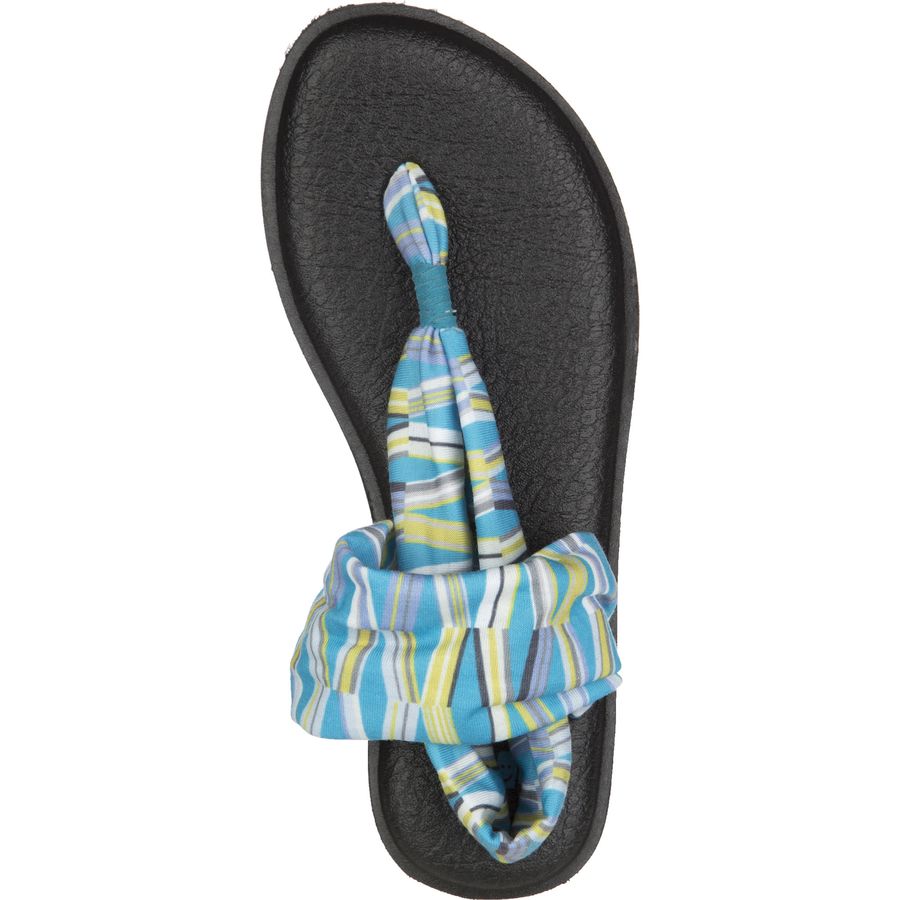 Sandales Sanuk Yoga Sling 2 String Noir Taille 36 - Occasion Confortable, Semelle Souple