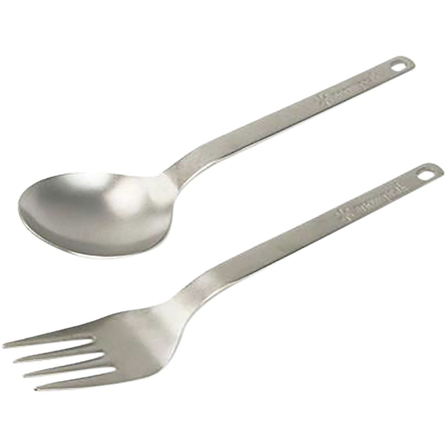Snow Peak Titanium Fork and Spoon Set