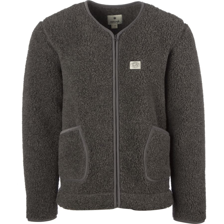 Snow Peak Wool Fleece Jacket Men's Clothing