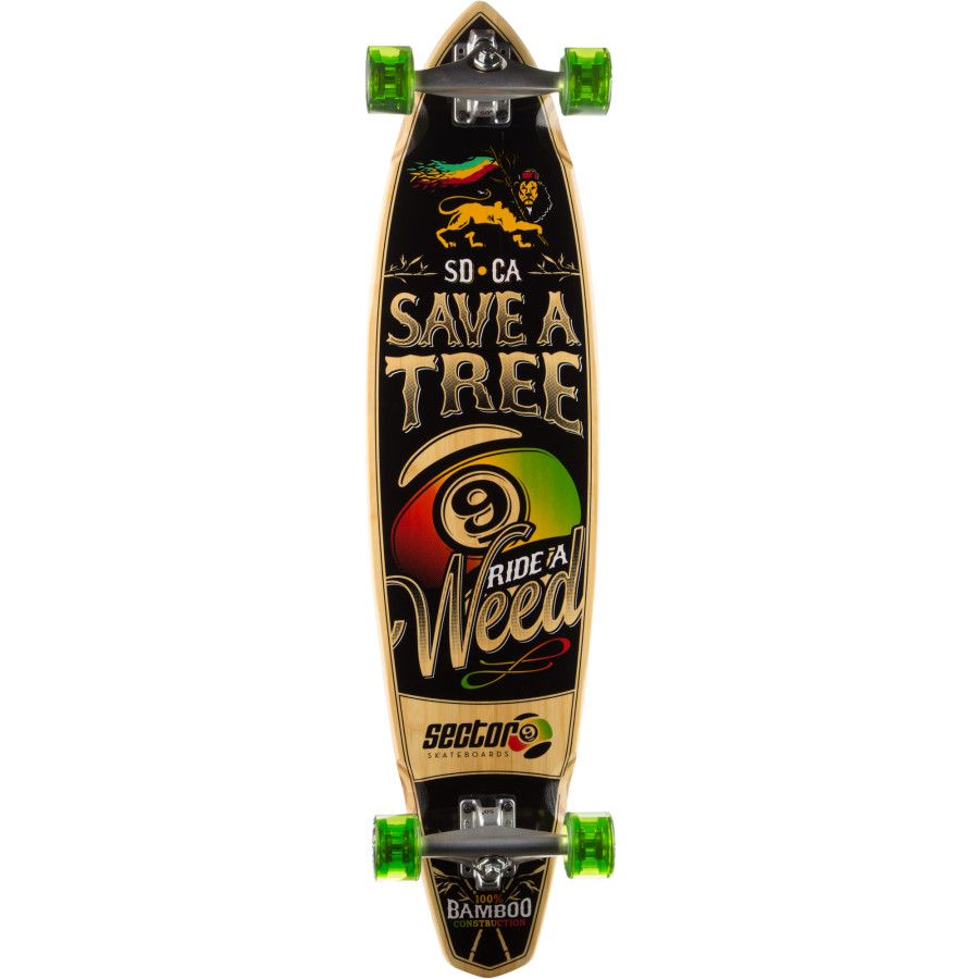 Sector 9 Bamboo Fiji Longboard Skateboard Complete