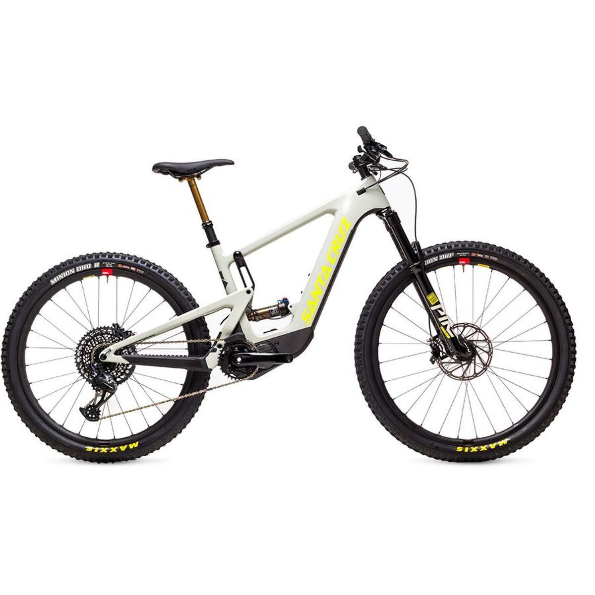 Santa Cruz Bicycles - Heckler MX Carbon CC X01 Eagle Reserve e-Bike - Fog