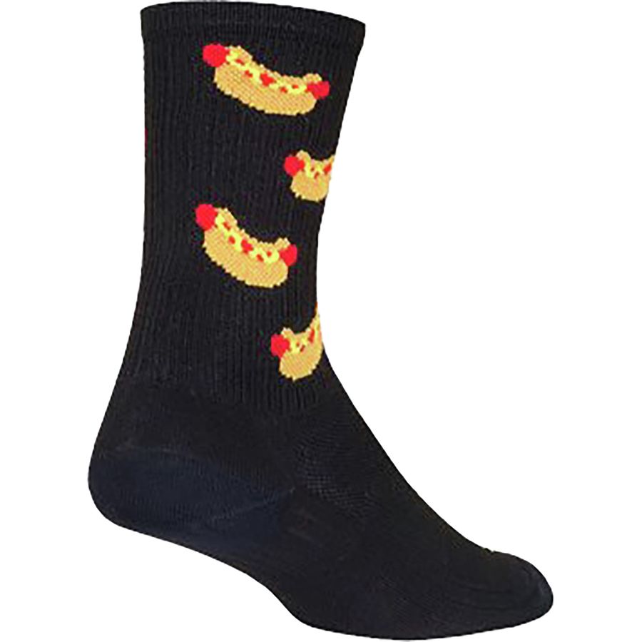 Chaussettes Sockguy 6" SGX - Noir - Taille Unique Adulte - Neuves Avec étiquettes