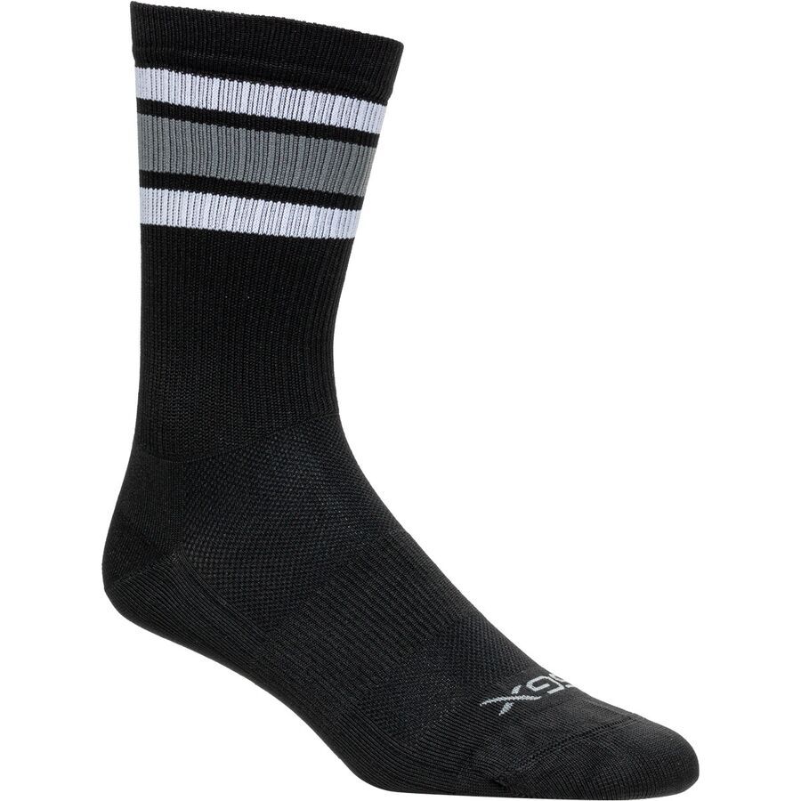 SGX6 Throwback Black Sock