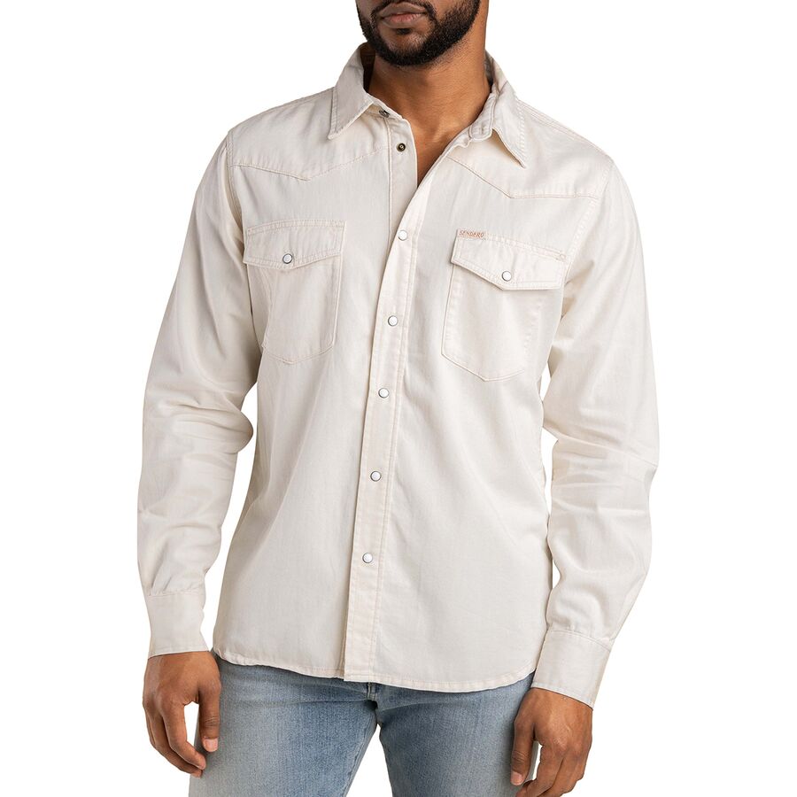 Men's The Wyatt Pearl Snap Short Sleeve Denim Shirt