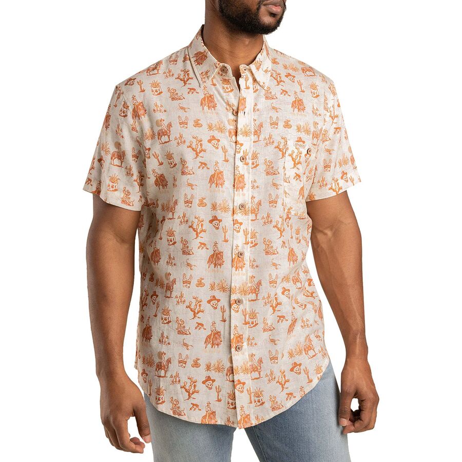 City Slicker Button Up Short-Sleeve Shirt - Men's