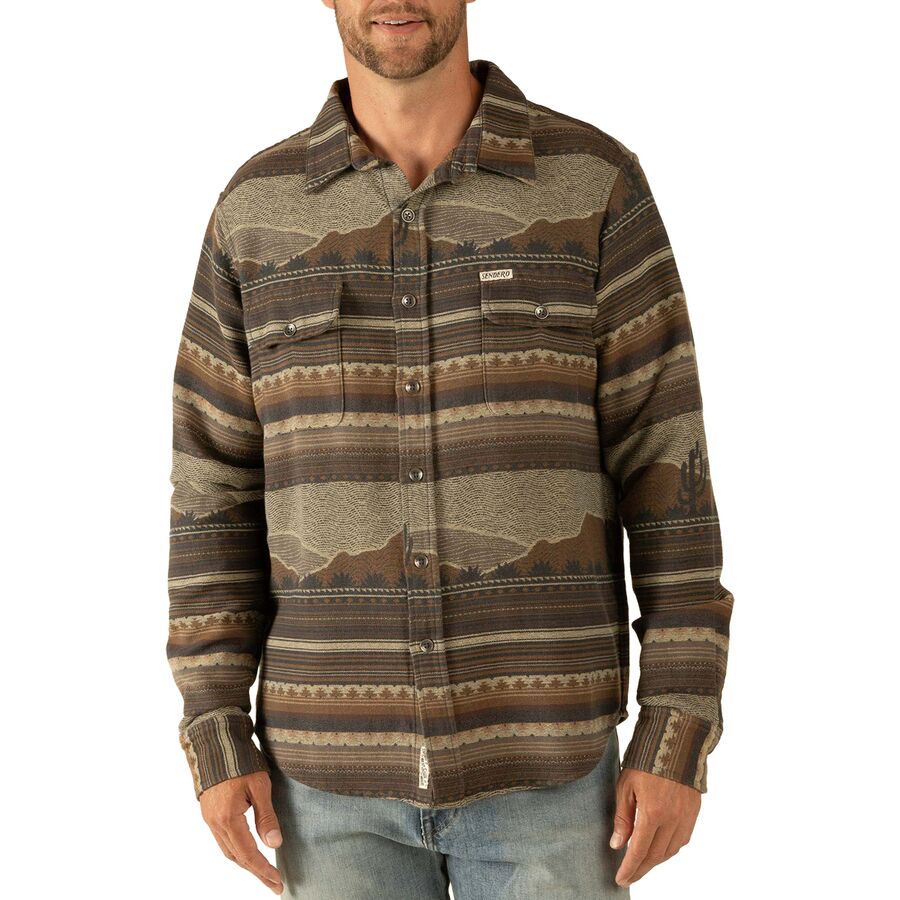 Мужская рубашка Sendero Provisions Co. Boquillas, цвет: Коричневый