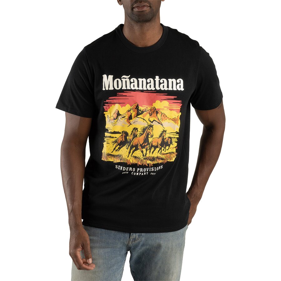 Футболка Sendero Provisions Co. Monanatana, цвет: Чёрный