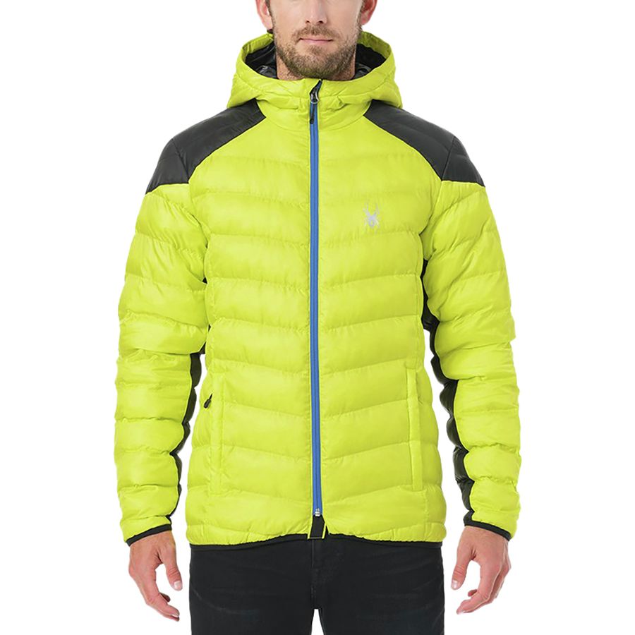 Spyder Geared Hooded Synthetic Down Jacket - Men's | Backcountry.com