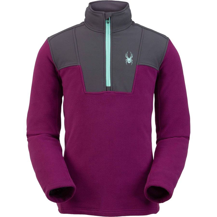 spyder half zip fleece