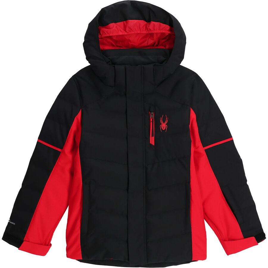 Детская куртка Spyder Impulse Synthetic Down, цвет: Чёрный