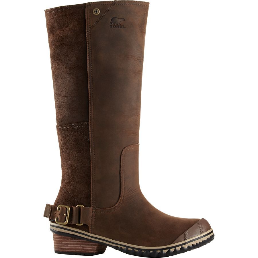sorel slimpack riding boot british tan