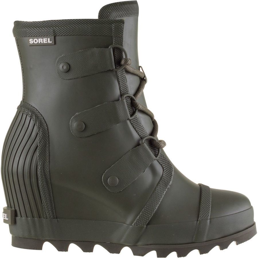 sorel joan rain wedge boots
