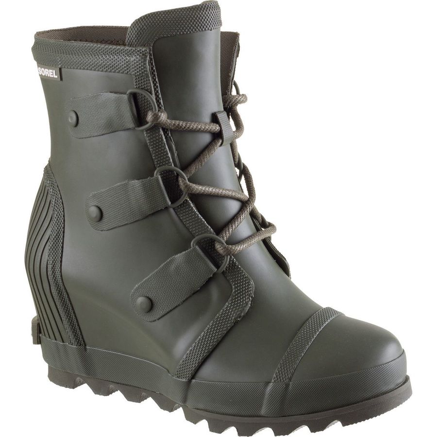 sorel rain wedge boots