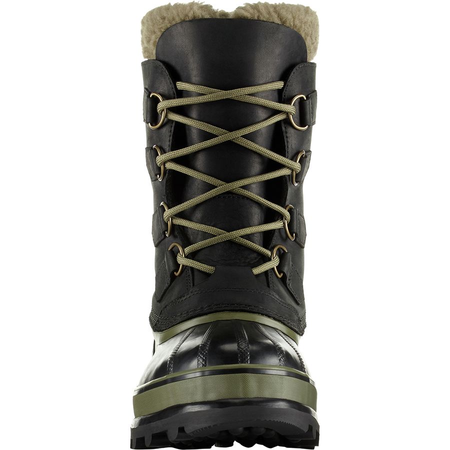 sorel men's caribou wool lined boots