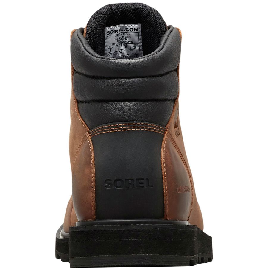 sorel men's madson hiker waterproof boot