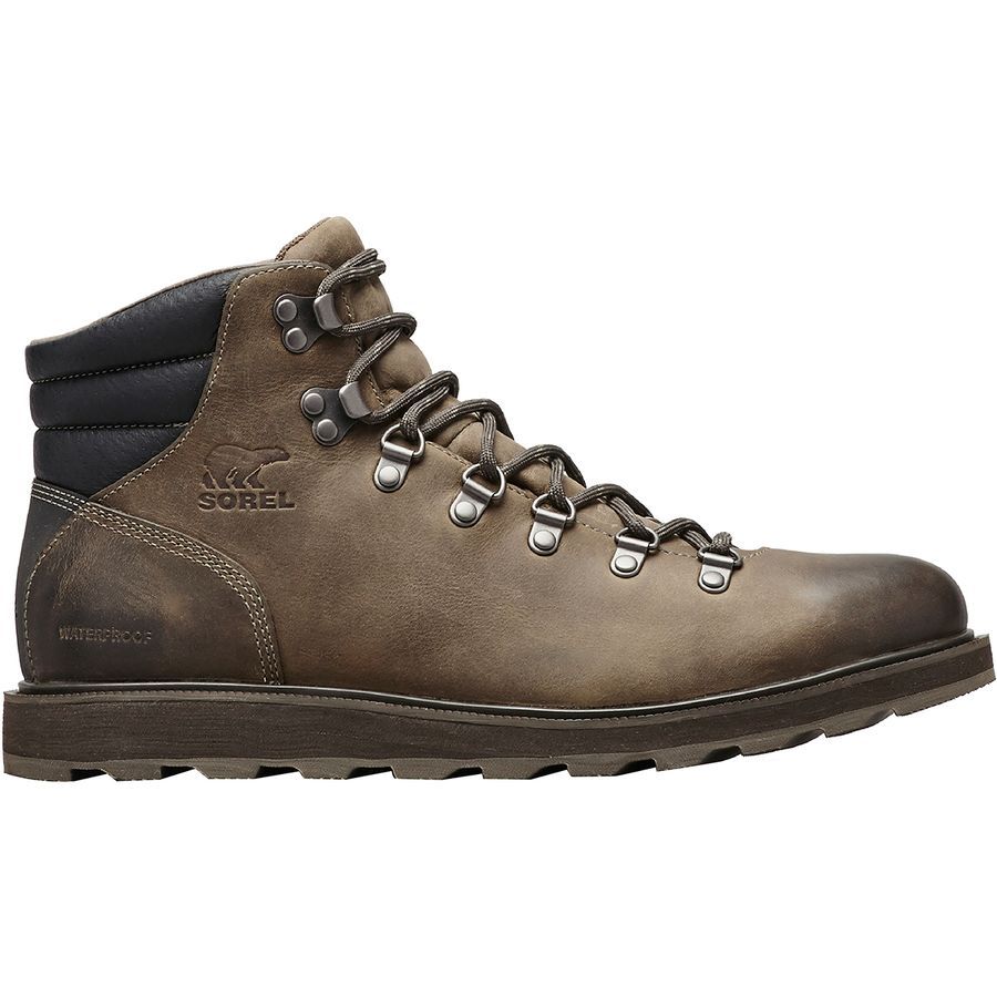 sorel men's madson hiker waterproof boot