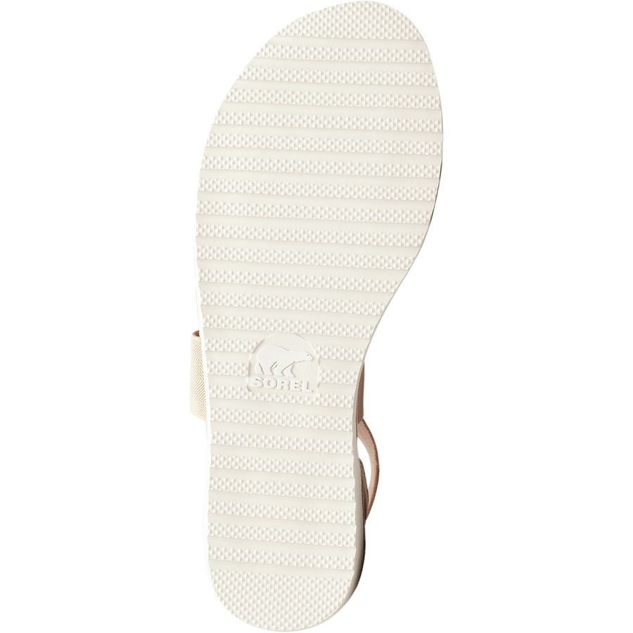 sorel ella leather loafer