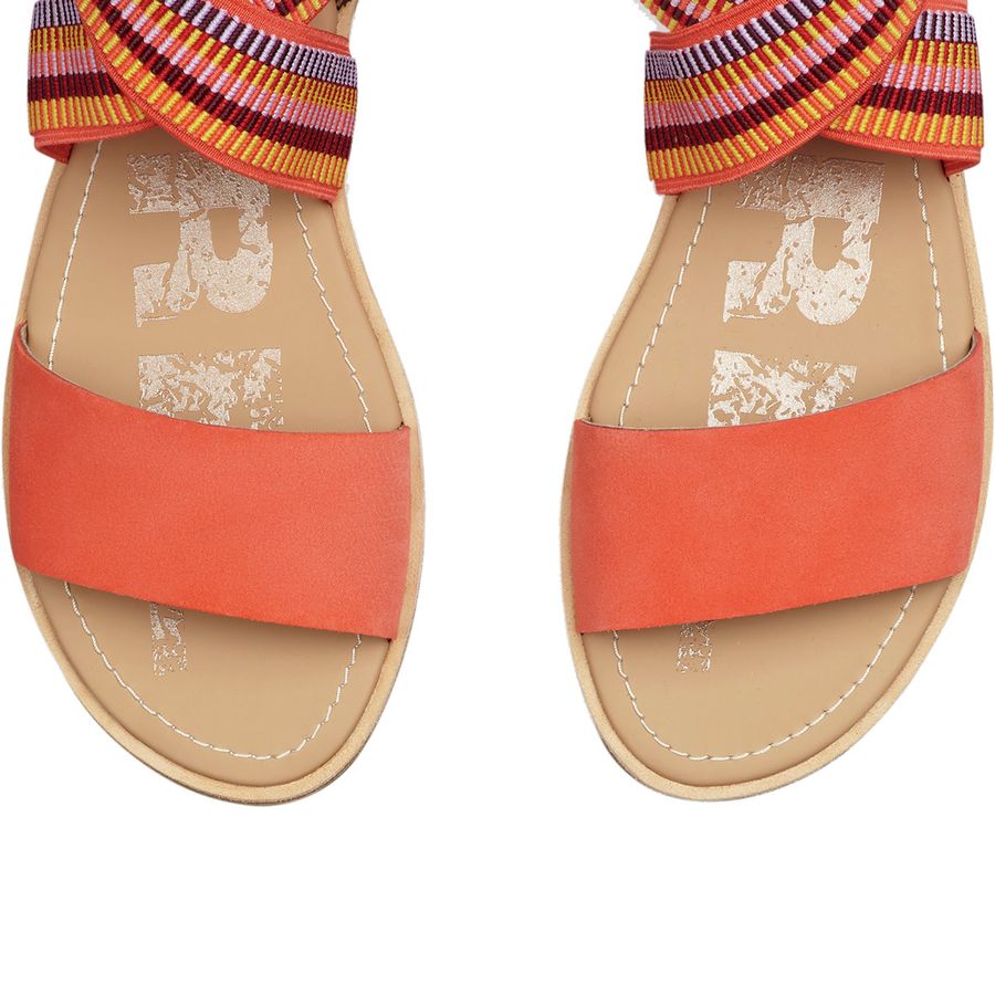 sorel ella leather loafer