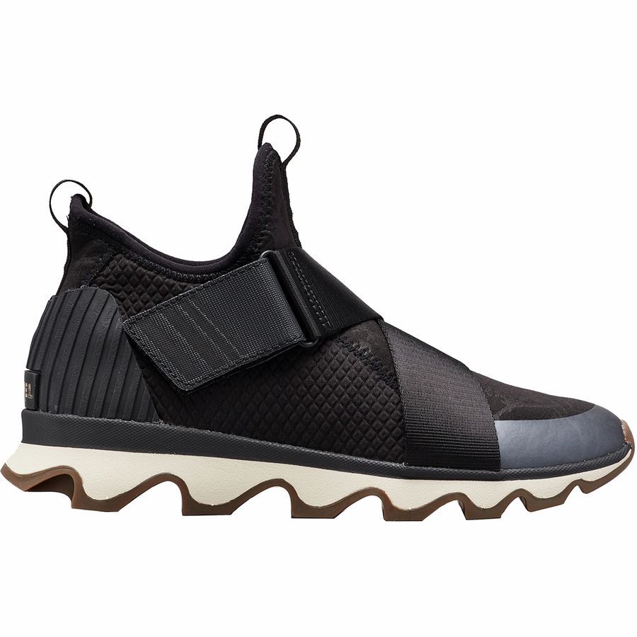 sorel kinetic sneaker black