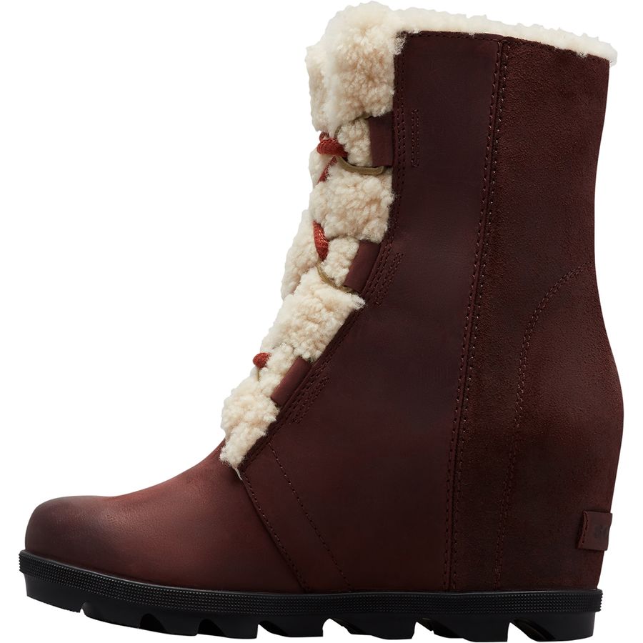 joan of arctic wedge ii shearling boots