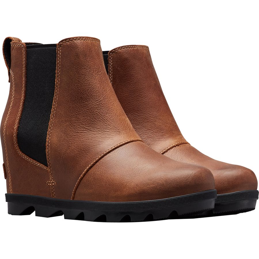 sorel joan wedge chelsea boot