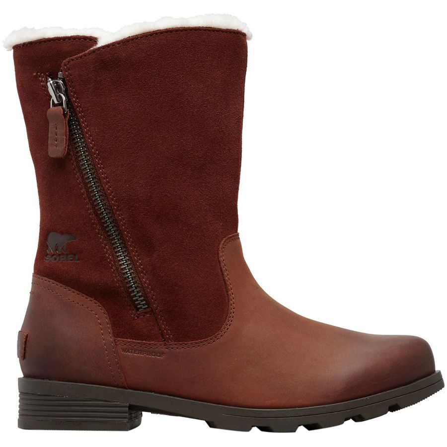 sorel emelie foldover black