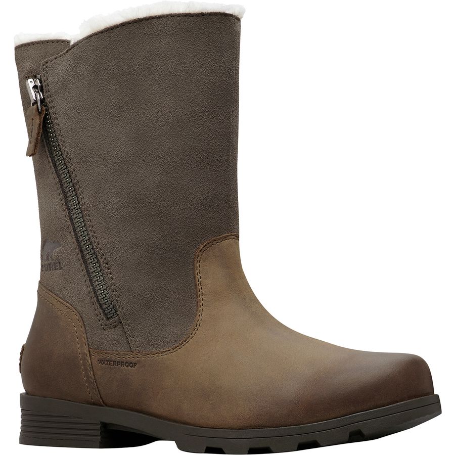 sorel emelie foldover black