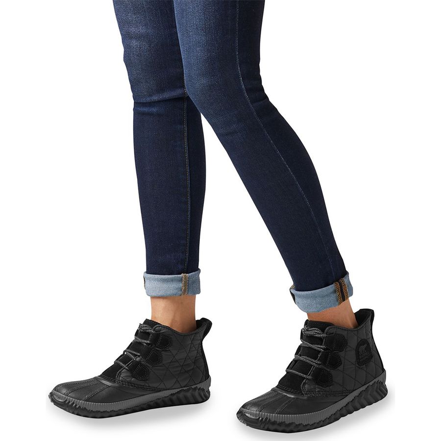 sorel out n about plus suede bootie