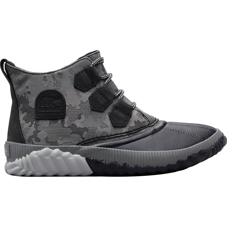 sorel women's out n about plus camouflage waterproof winter boots