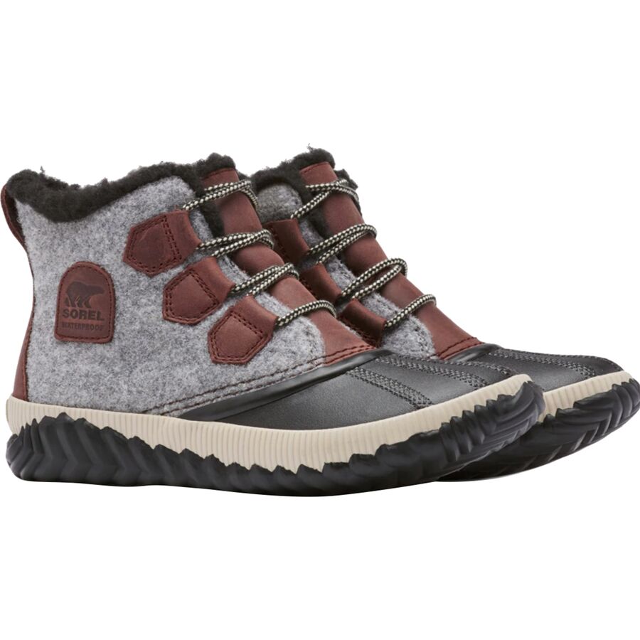 sorel out n about plus camp waterproof boot