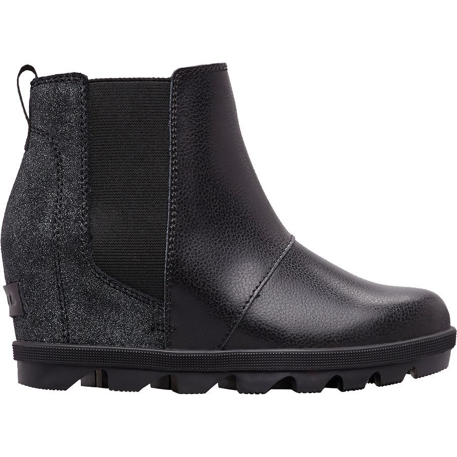 joan of arctic waterproof leather wedge ii chelsea boot