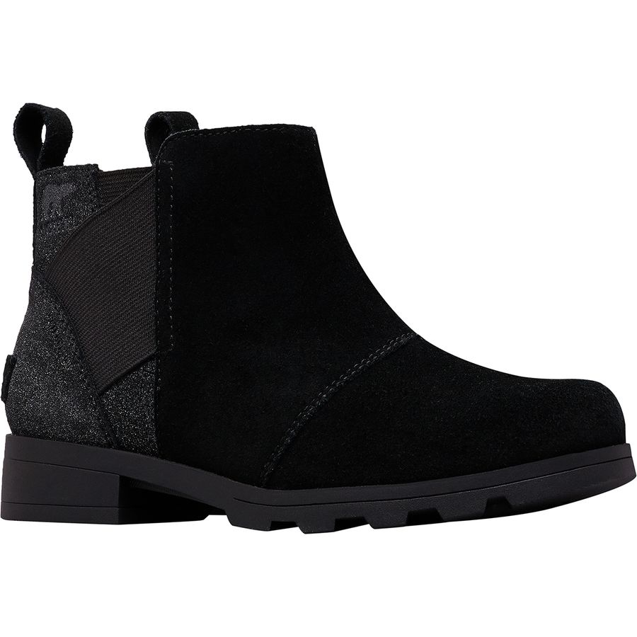 sorel emelie chelsea boot velvet tan