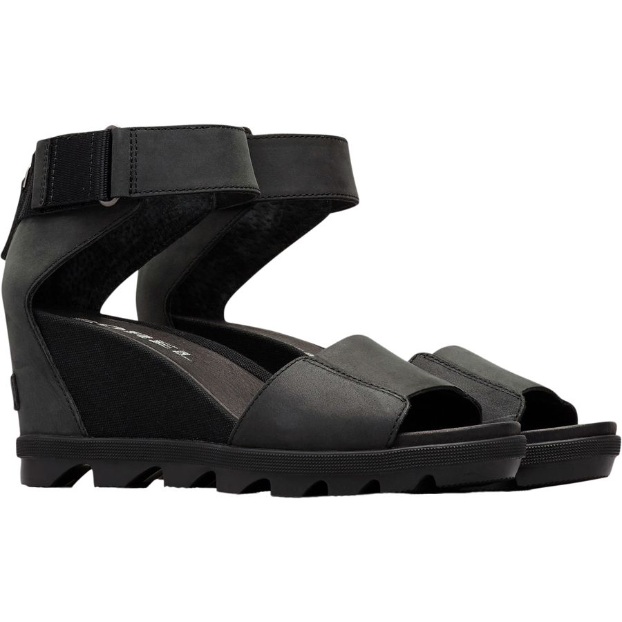 Buy Sorel Wedge Sandals Online At Best Prices - Ash Brown Joanie II Strap Womens