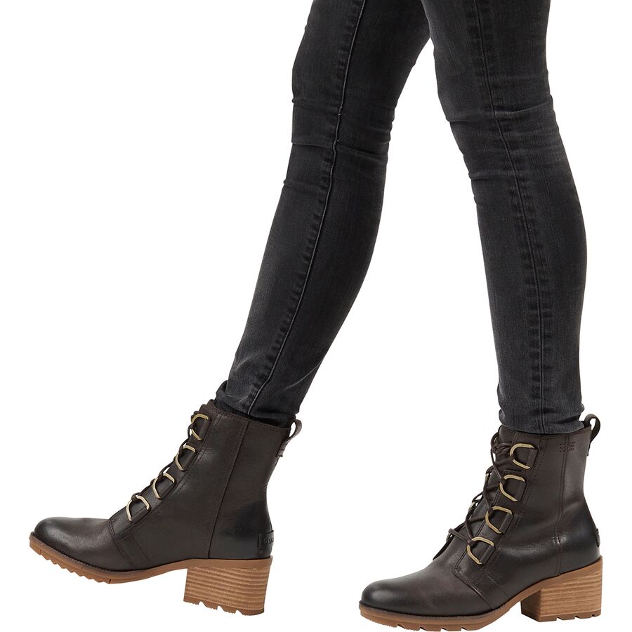 sorel boot red laces