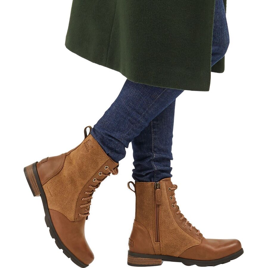 emelie short lace boot sorel