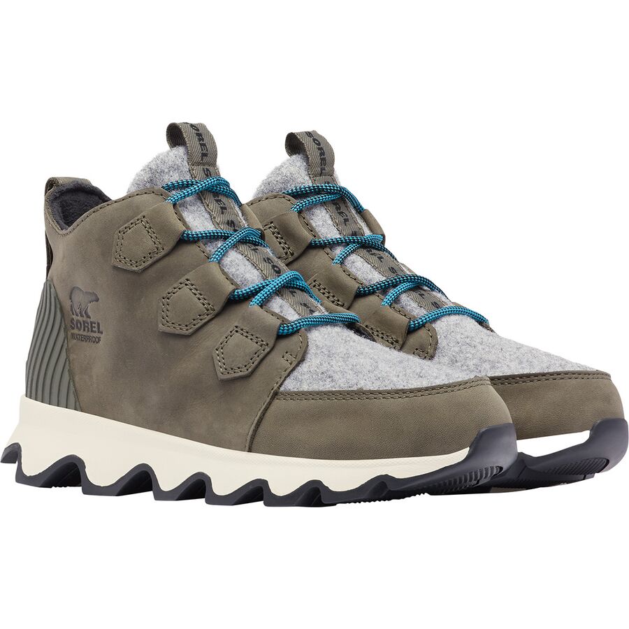 sorel kinetic sneaker caribou