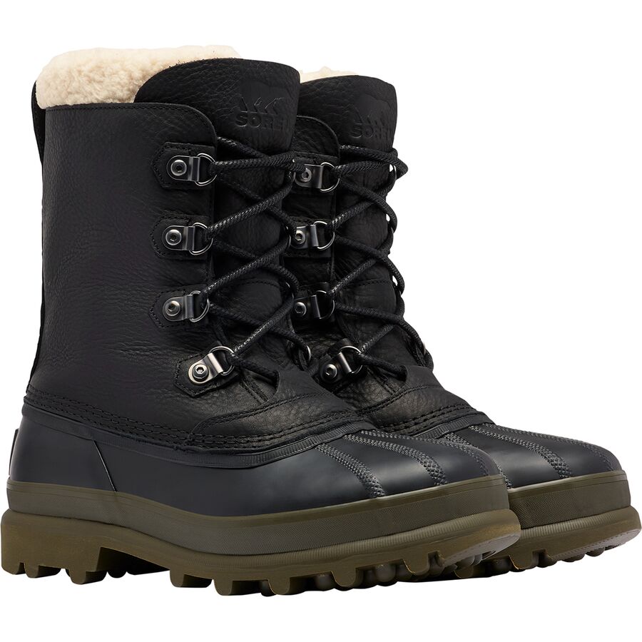 caribou stack waterproof snow boot